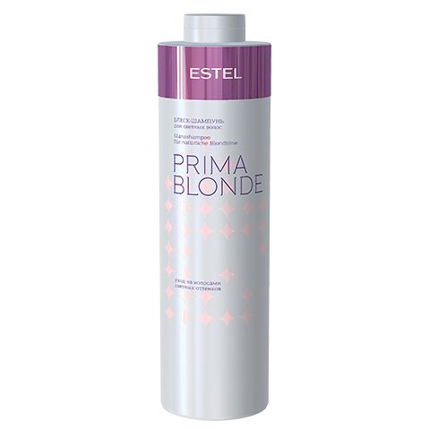 Shine shampoo for fair hair PRIMA BLONDE ESTEL 1000 ml Shine shampoo for fair hair PRIMA BLONDE ESTEL 1000 ml